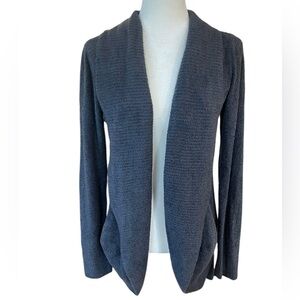 Barefoot Dreams CozyChic Lite Blue Cardigan Sweater- Medium
